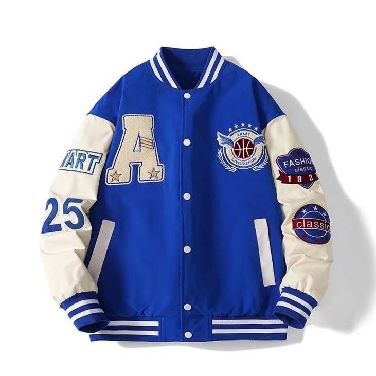 Patchwork Letterman Jacket3 Patchwork Letterman Jacket3